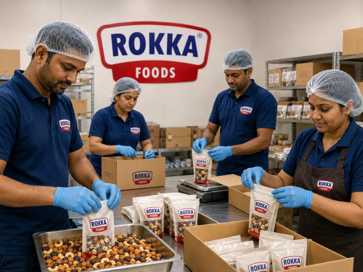 Rokka Foods product preparation team